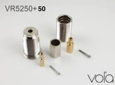Vola VR5250+50 Extensions for Handles for Thermostatic Mixers 