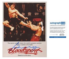 Bolo Yeung "Bloodsport" AUTOGRAPH Signed 'Chong Li' 8x10 Photo M ACOA
