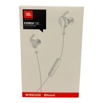JBL Everest 100 In-Ear Wireless Bluetooth Headphones V100BTWHT   Brand New