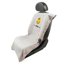 Seat Armour Seat Protector Towel 'Jeep Smiley Face' - Soft Machine Washable J...
