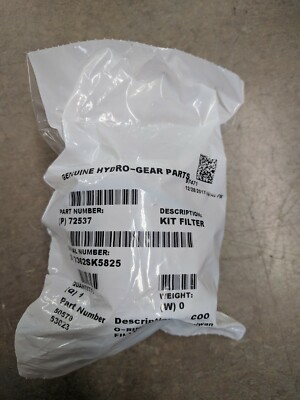 New Genuine OEM Hydro Gear 72537 transmission filter kit w o