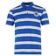 thumbnail 5  - Glasgow Rangers FC Stripe Polo Shirt Mens Royal/White Football Soccer Szs S-2XL