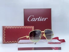 Vintage Cartier Romance Louis 58/18 100% Genuine Sunglasses Lunettes Glasses
