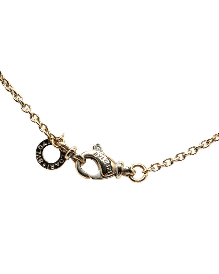 Pre Loved Bvlgari Bzero1 18k Rose Gold Diamond Pendant Necklace