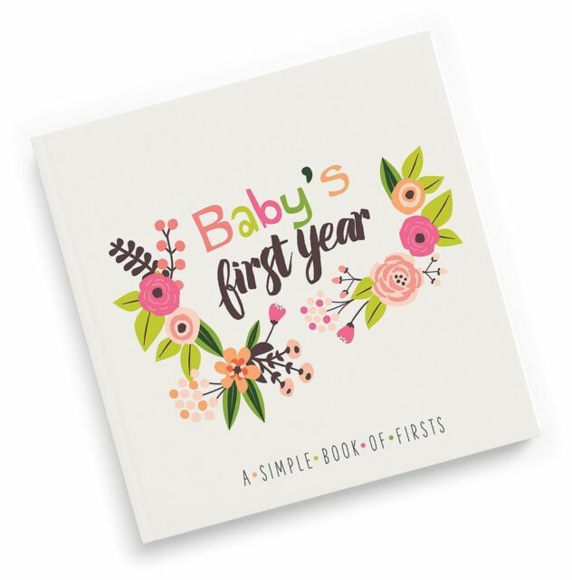 baby's first year book a simple book of firsts