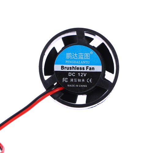 Mini 2510 25*10MM DC 5V 9V 12V 24V Round 2-Pin Cooler Notebook Cooling Fan - Afbeelding 7 van 16