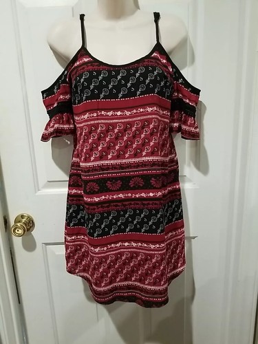 Xhilaration Cold Shoulder Kurzarm Sommerkleid Gr. XS