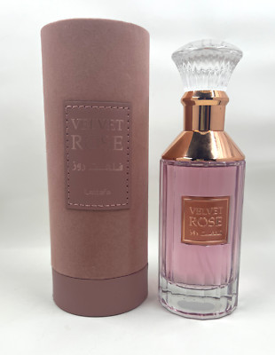 Lattafa Velvet Rose Perfume EDP Spray 3.4 oz NIB