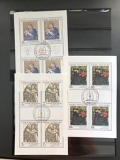 Tschechische Republik Michel Nr. 56 - 58 als Kleinbogen gestempelt