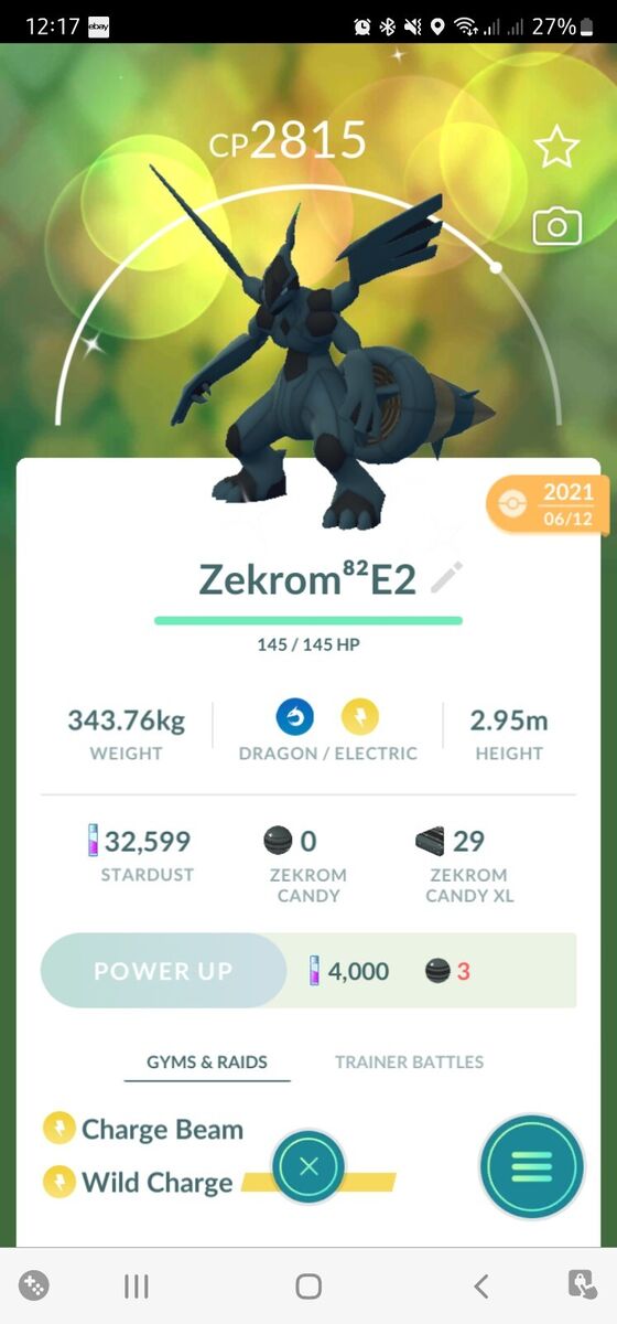 Shiny Zekrom Trading - POGO Trading