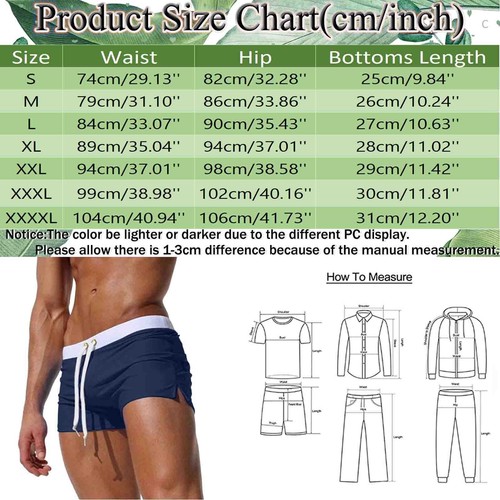 Mens Swimming Board Shorts Swim Shorts Trunks Swimwear Beach Summer Boxer Trunk - Picture 2 of 26
