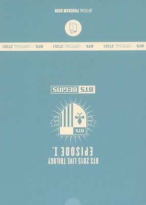 BTS 2015 LIVE TRILOGY EPISODE 1 BTS BEGINS Pamphlet Japan Used Japan