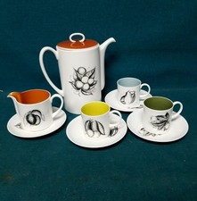 VTG MCM Susie Cooper Bone China England B+W C...