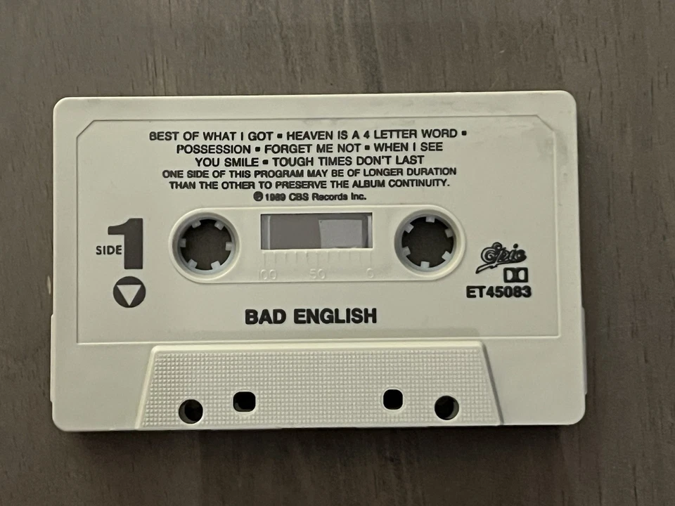 Rock Cassette Tape Lot 10 Bon Jovi Def Leppard Bad Company Styx Promo Tested 80s - Image 2 of 4