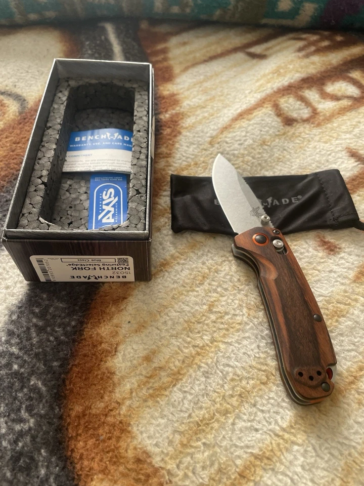 Cuchillo plegable Benchmade 15031-2 North Fork Foto 2 de 4