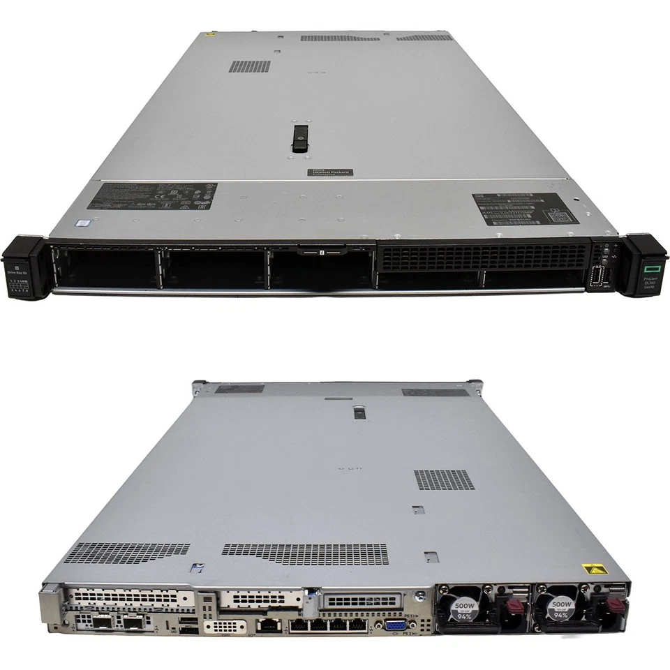 HP ProLiant DL360 G10 1U 2x Gold 5122 4C 128GB RAM DDR4 8x SFF 2,5 Gen10 208i - Bild 3 von 4