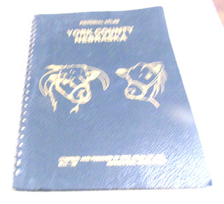 York County Nebraska Pictorial Atlas 1985 Advertisements Photo Maps