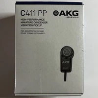 AKG C411 PP High Performance Miniature Condenser Vibration Pickup Brand New
