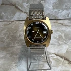 Vintage 1970’s Timex Sprite Mechanical Tiger’s Eye Dial Mens Watch FOR PARTS
