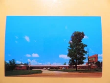 Dort Motel Flint Michigan vintage postcard 