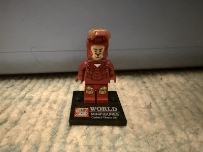 LEGO Iron Man Mark 6 armor minifigure