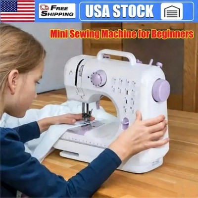 Electric Sewing Machine Portable Crafting Mending Machine 12 Built-In Stitches