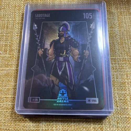 2025 BO JACKSON BATTLE ARENA ALPHA UPDATE SABOTAGE BF-276 BATTLEFOIL