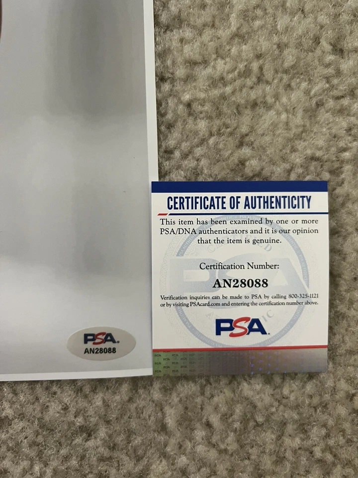 Samuel Basallo Autographed Signed 11x14 Photo Baltimore Orioles Top Prospect Psa - Image 2 of 3