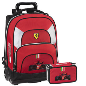 Ferrari Case School 3 Zip Ferrari School 16 Leclerc Red Spoiler Monoposto