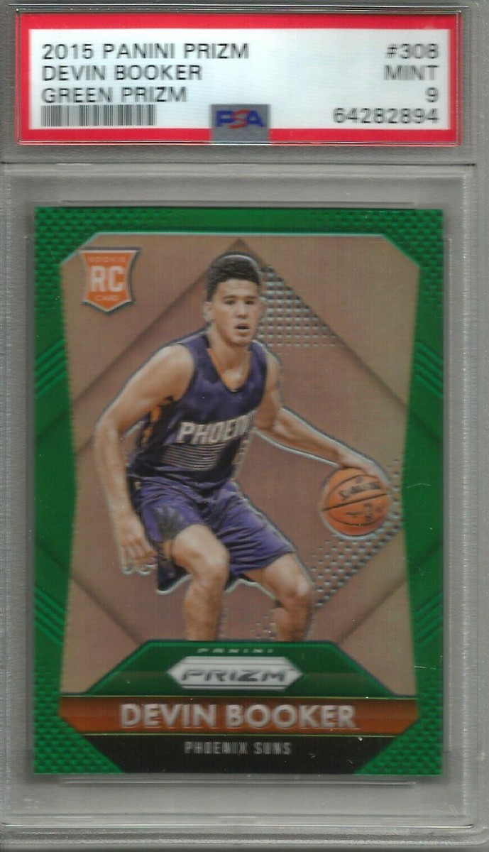 デビン・ブッカー 2015 Prizm RC Auto PSA 9 2015 Panini Prizm Devin Booker RC Rookie Autographs Auto