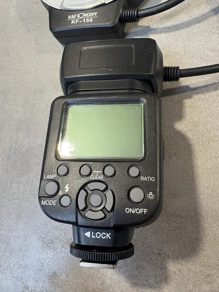 K&F Concept Macro Blitz TTL Canon KF-150 LZ 14 mit Hilfslicht! - Getestet - Image 2 of 4