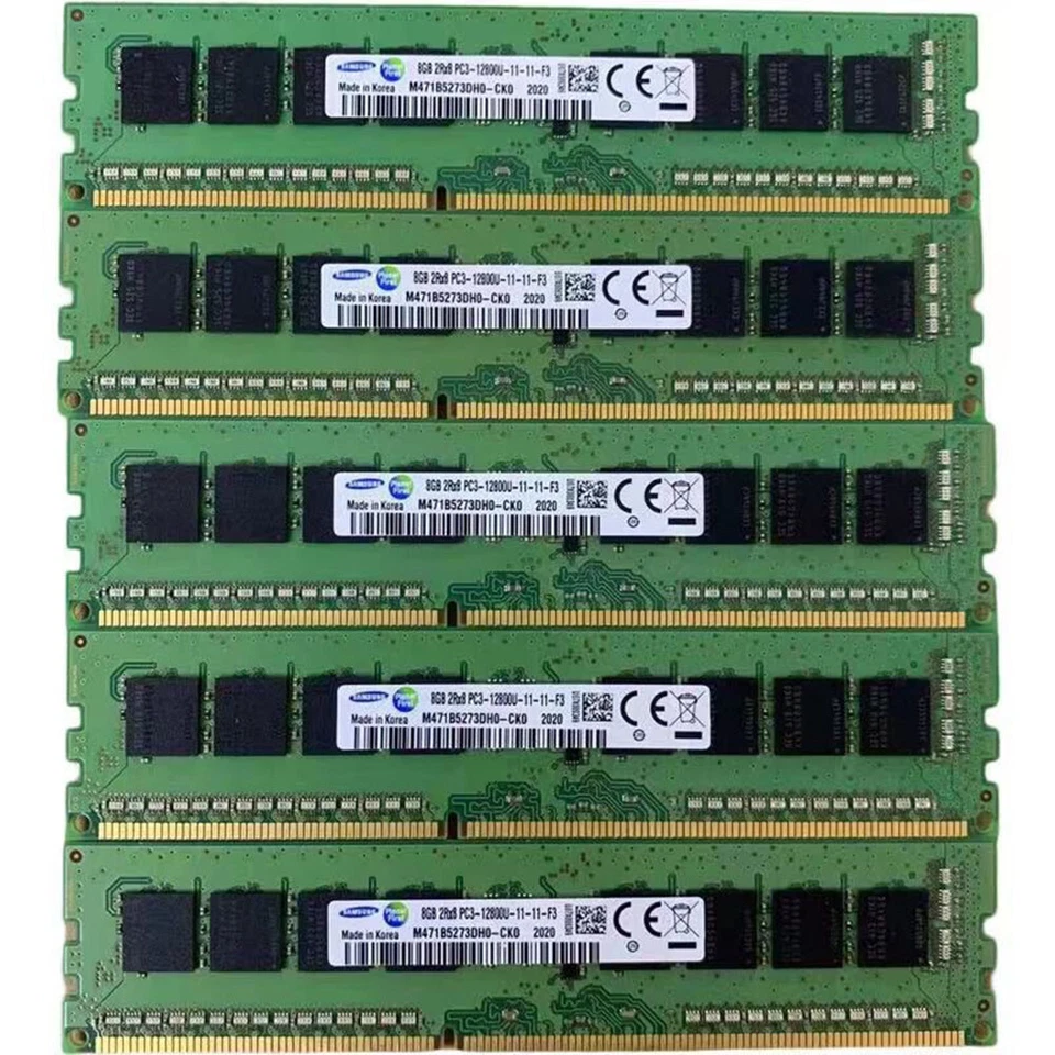 SAMSUNG RAM 4/8/16GB 32GB 1600MHz 2666MHz 3200MHz For PC DDR3 DDR4 UDIMM a Lot - Image 2 of 4