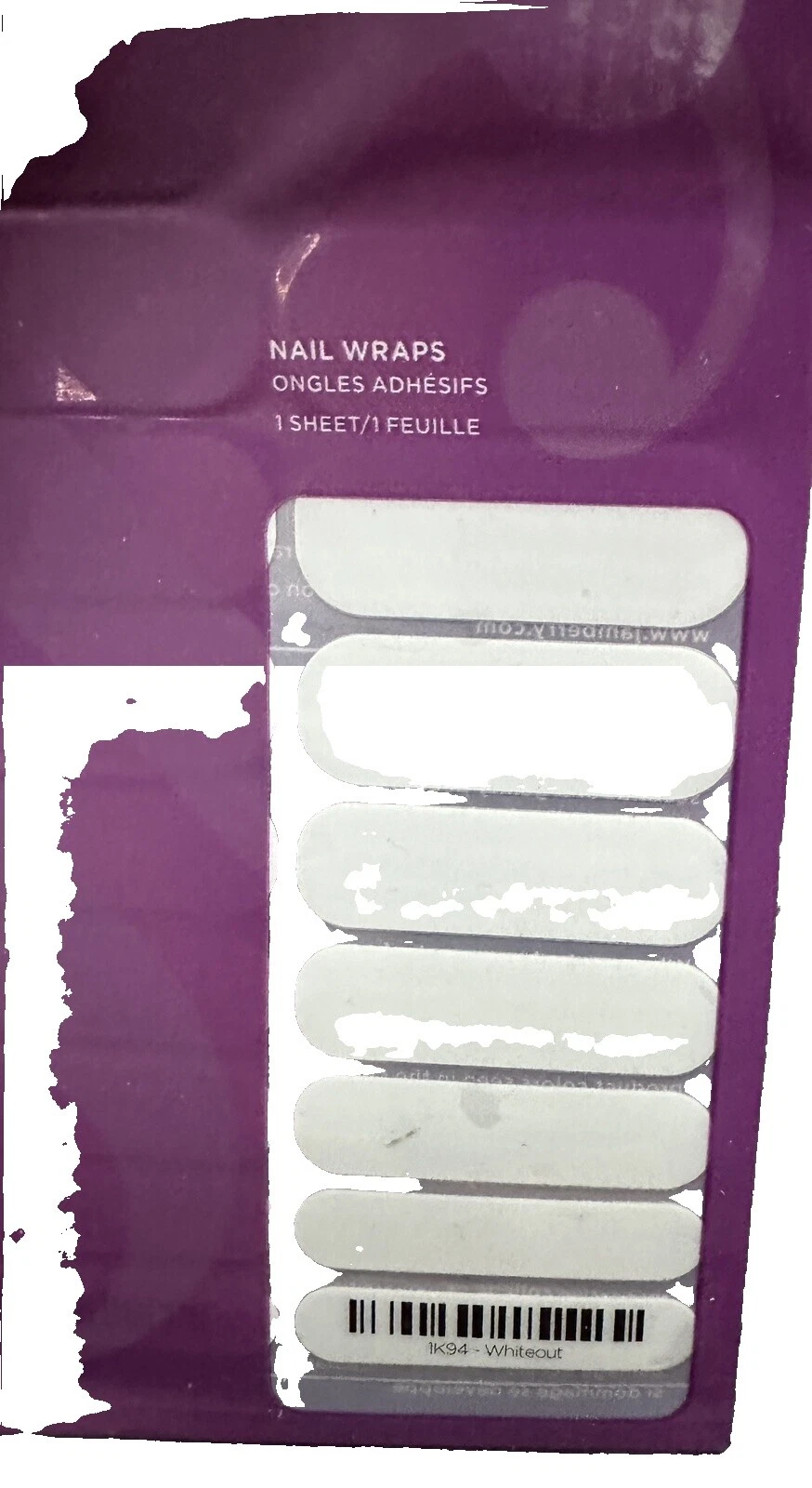 Herramientas para Decorar Uñas Jamberry Blanco