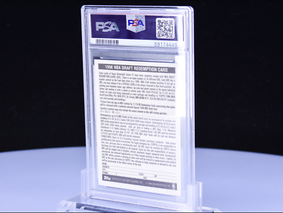 1996-97 Topps NBA Draft Redemption Card #13 Kobe Bryant Unredeemed