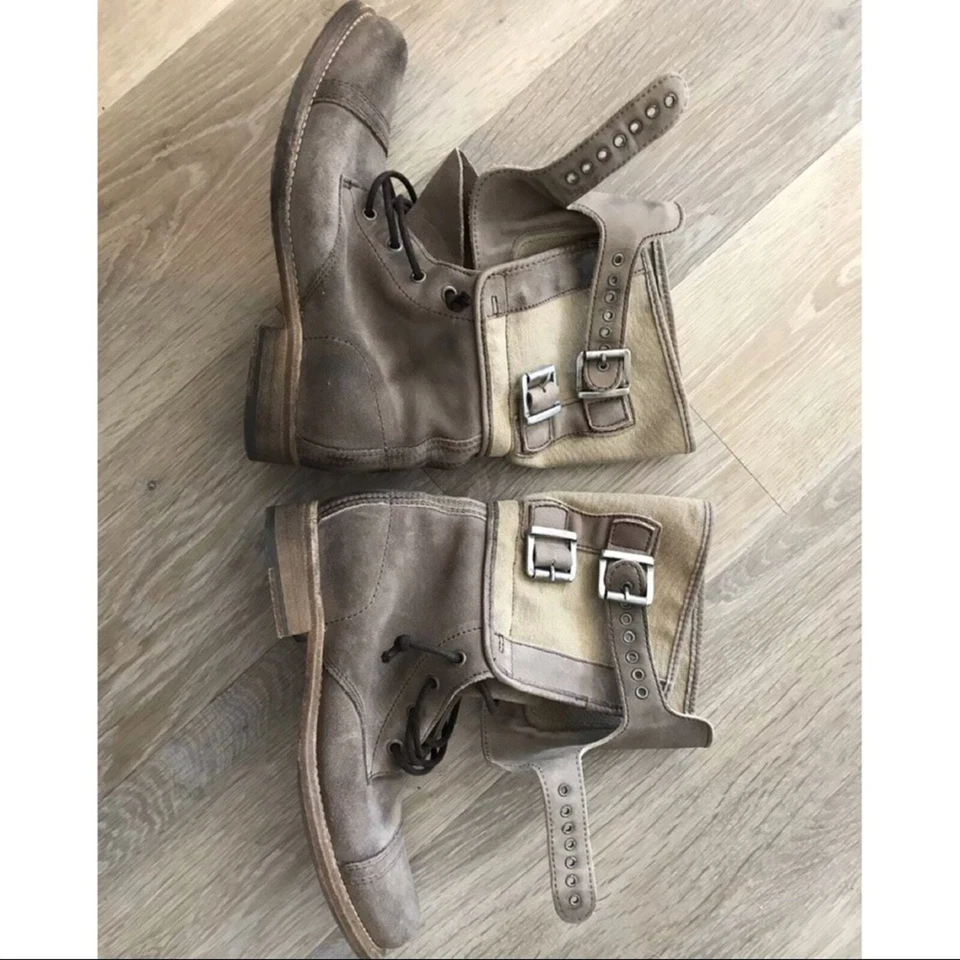 Botas militares de cuero ALL SAINTS DAMISI 37 7 Foto 2 de 4