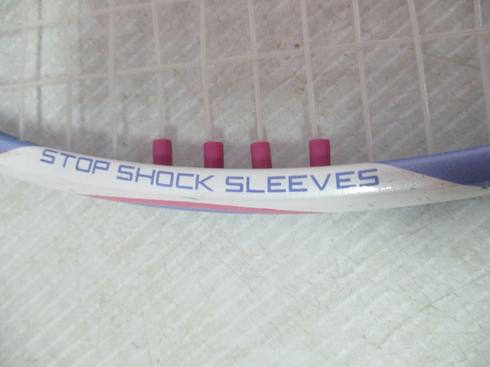 WILSON Triumph V-Matrix Stop Shock Sleeves Blue TENNIS RACKET L1 4 1/8 ...