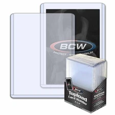 BCW 108pt Thick Card Toploader Card Holder (10 Holders Per Pack)