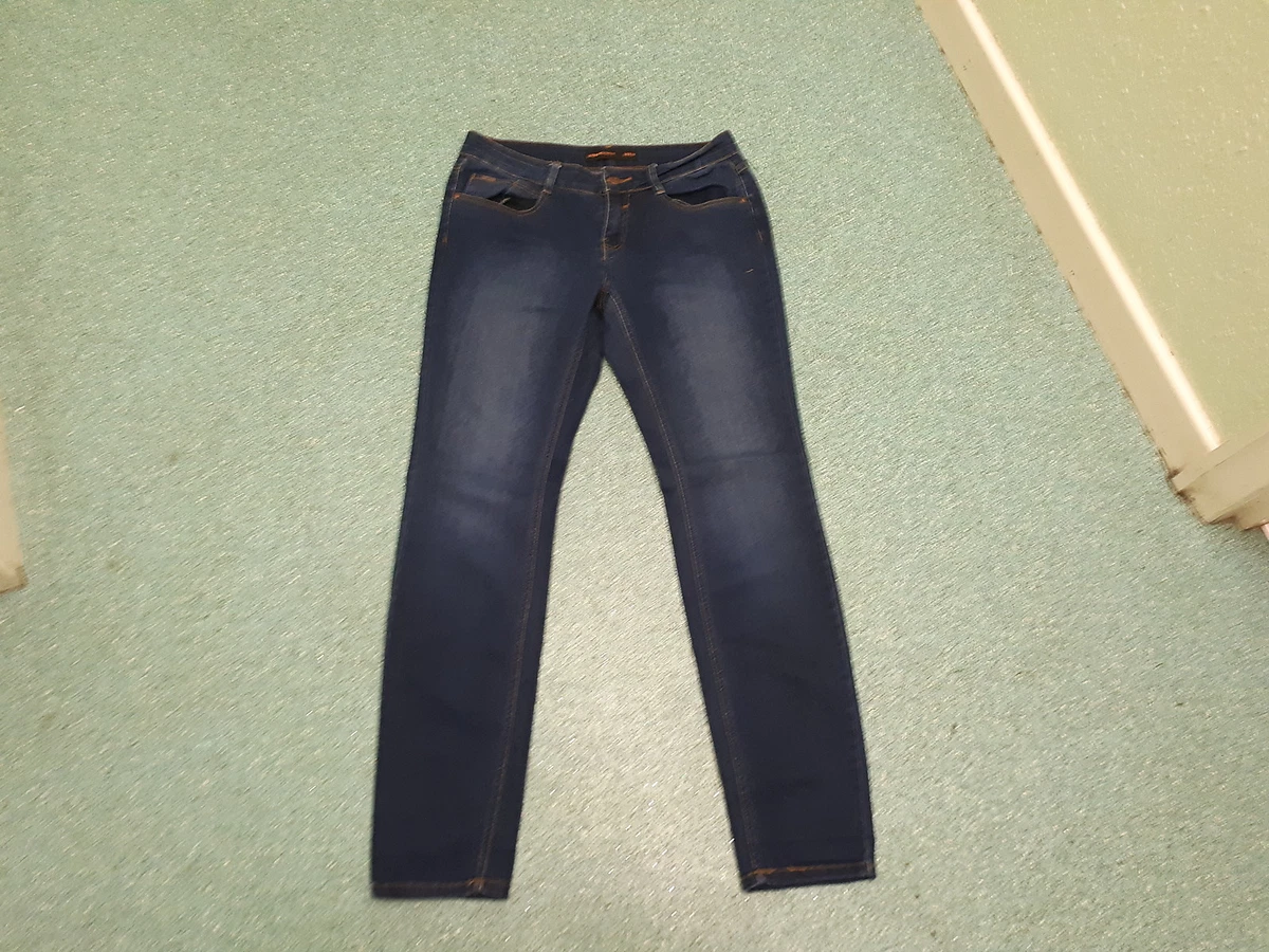Blue Inc Woman Slim Leg Jeans Size 12 Leg 31