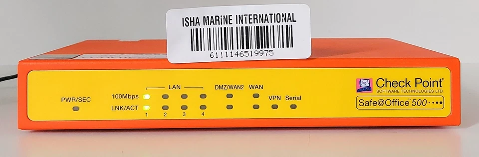 Check Point SBX-166LHGE-5 500 VPN Unit Internet Security Firewall Module - Image 3 of 4