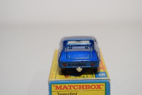 B8 1:60 3 INCH 3INCH MATCHBOX LESNEY SUPERFAST 5 LOTUS EUROPA MET. BLUE MIB - Picture 10 of 12