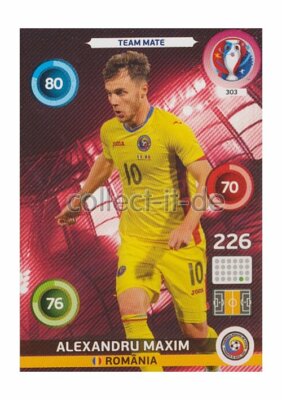 Panini Adrenalyn XL France 2016 - 303 Team Mate - Alexandru Maxim