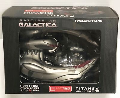Battlestar Galactica - Loot Crate Exclusive Cylon Raider 4.5'' Scar Titan TITANS