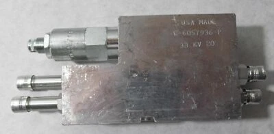 CASCADE FORKLIFT 6057936 HYDRAULIC VALVE ASSEMBLY FOR FORK POSITIONER