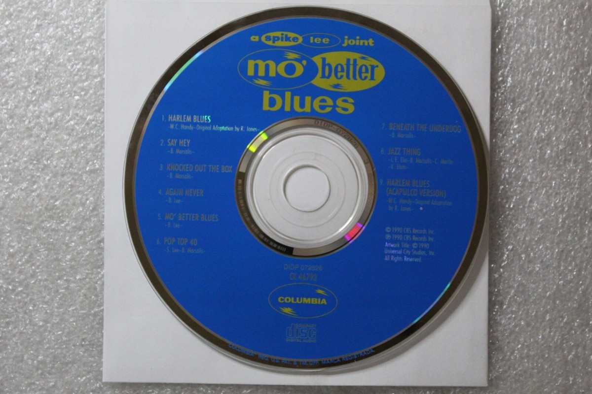 Branford Marsalis Quartet – Music From Mo' Better Blues CD Branford Marsalis Quartet – Music From Mo' Better Blues CD