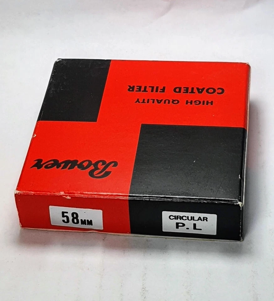 58mm Bower Circular Polarizer CPL Glass Lens Filter P-CL 58 mm 58 PL-C Japan - Image 3 of 4