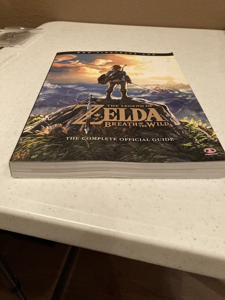 The Legend of Zelda Breath of the Wild Complete Official Guide No Map