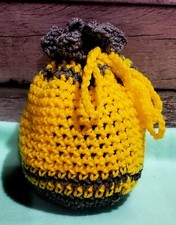 Handmade Crochet Bag / Pouches Many Uses