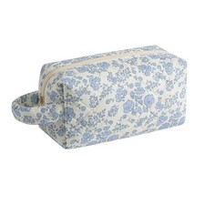 Makeup Bag Travel Cosmetic Bag for Women, Zipper Make Up Pouch, Floral Flower...