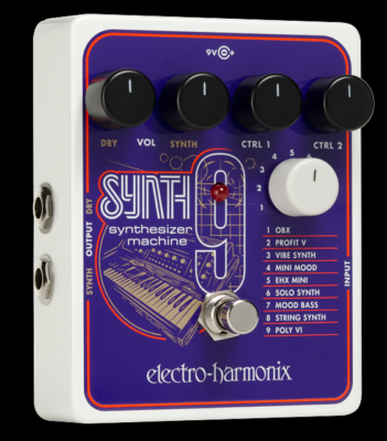 ギター ELECTRO HARMONIX SYNTH9 Synthesizer Electro-Harmonix SYNTH9 Synthesizer Machine Pedal | Sweetwater
