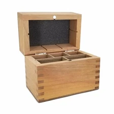Tester Jewelry Stone Wooden Box Store 10k 14k 18k Gold Silver JSP Acid Test Kit 